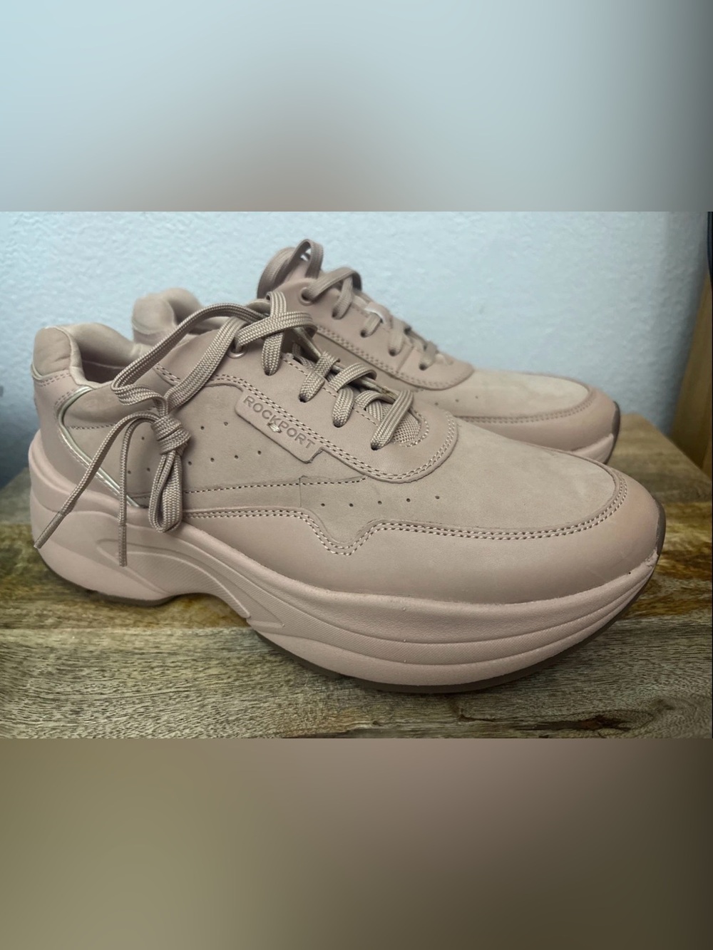Rockport Prowalker Athletic Walking Comfort Sneakers Dusty Rose Women’s Sz 9 NEW